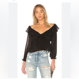 REVOLVE x Majorelle Helena Top Black Size S